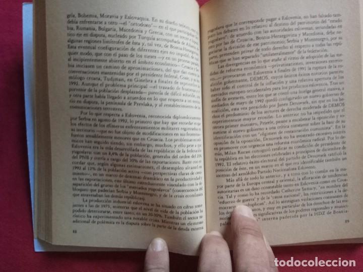Libros de segunda mano: LOS CONFLICTOS YUGOSLAVOS. CARLOS TAIBO. - Foto 3