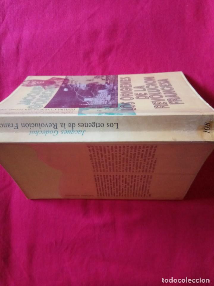 Libros de segunda mano: LOS ORIGENES DE LA REVOLUCION FRANCESA- JACQUES GODECHOT. - Foto 2