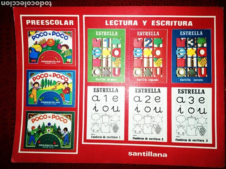 Libros de segunda mano: POCO A POCO PREESCOLAR PRIMER NIVEL SANTILLANA 1980 - Foto 14