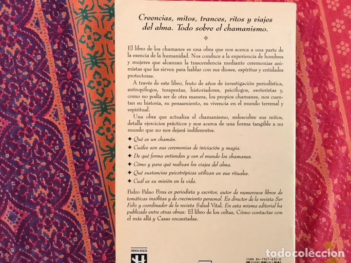 Libros de segunda mano: El libro de los Chamanes. Pedro Palao - Foto 2