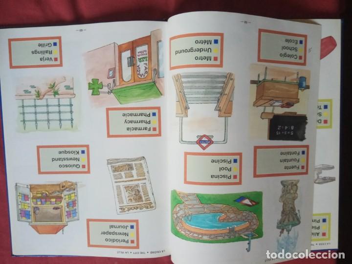 Libros de segunda mano: Mi primer gran libro de las palabras en 3 idiomas.LIBSA 1994. - Foto 4