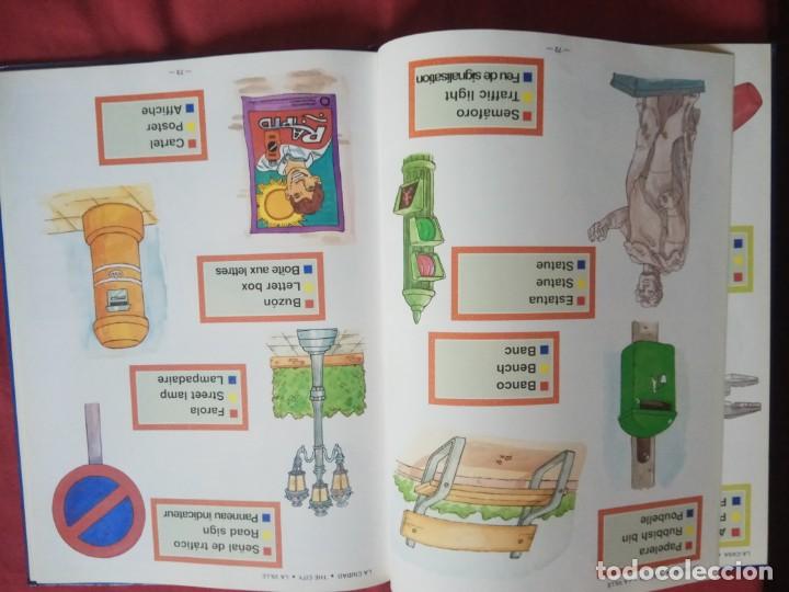 Libros de segunda mano: Mi primer gran libro de las palabras en 3 idiomas.LIBSA 1994. - Foto 5