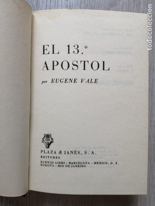 Libros de segunda mano: EL 13&deg; Ap&oacute;stol. EUGENE VALE. PLAZA Y JANES 1961 - Foto 5