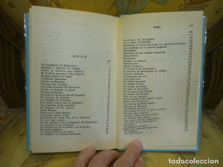 Libros de segunda mano: HERN&Aacute;N CORT&Eacute;S, DE R. BALLESTER ESCALAS. EDICIONES TORAY, 1&ordf; EDICI&Oacute;N 1.963. - Foto 7