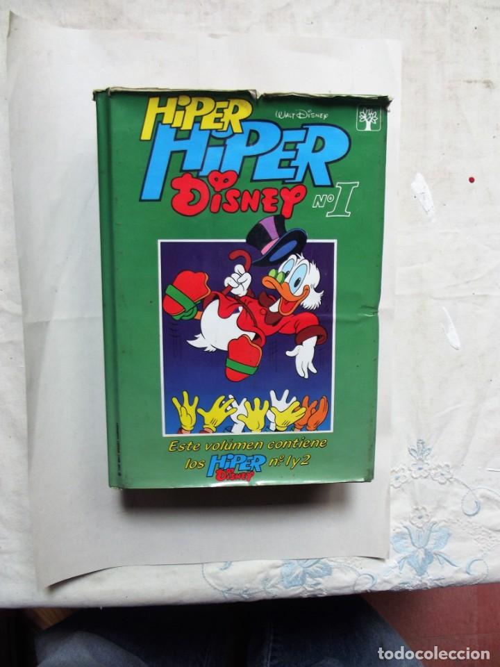Libros de segunda mano: HIPER DISNEY N&ordm; 1 CONTIENE LOS NUMEROS 1 Y 2 - Foto 1