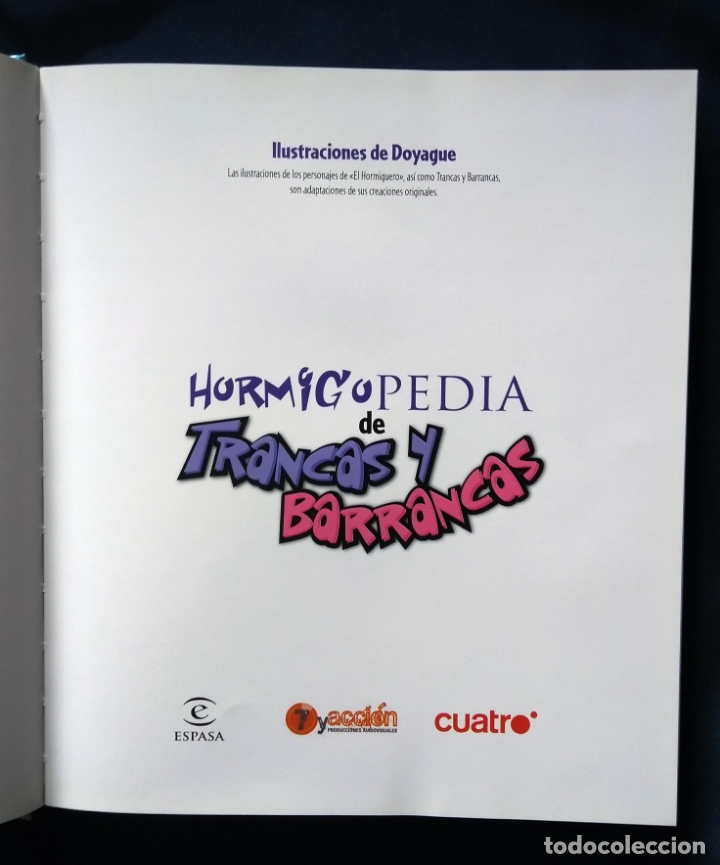 Libros de segunda mano: HORMIGOPEDIA DE TRANCAS Y BARRANCAS | EDITORIAL ESPASA LIBROS | 2009 - Foto 3