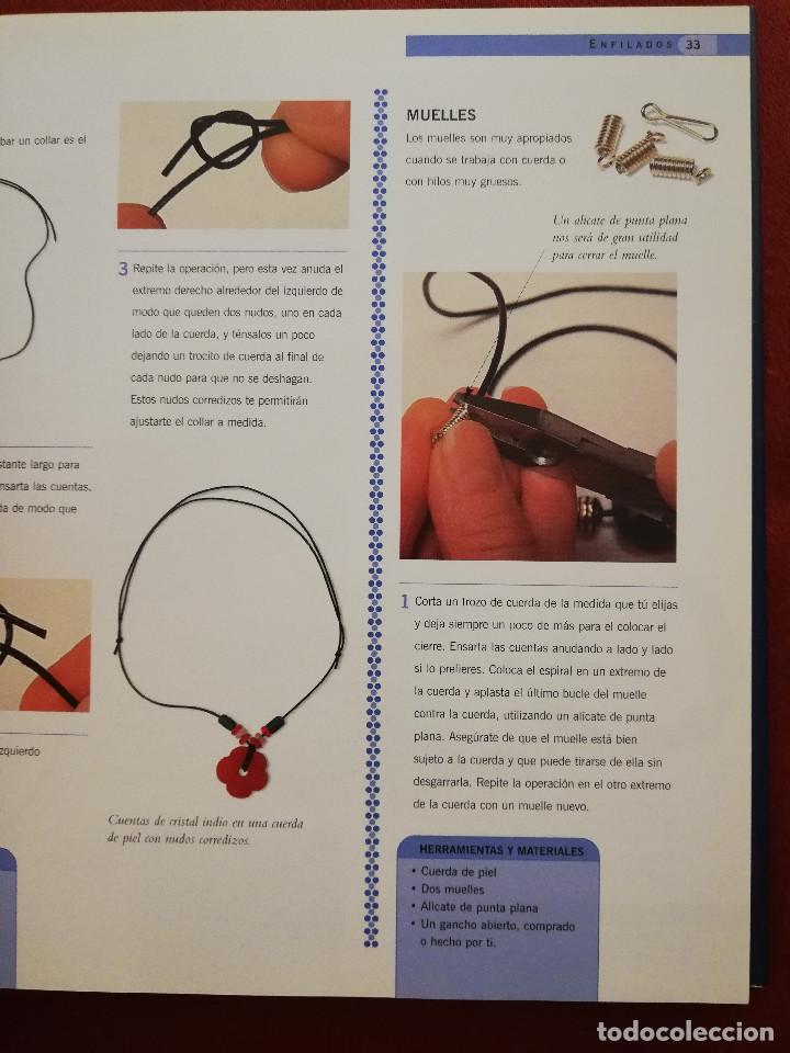 Libros de segunda mano: GU&Iacute;A PR&Aacute;CTICA PASO A PASO. T&Eacute;CNICAS DE ABALORIOS (SARA WITHERS & STEPHANIE BURNHAM) - Foto 7