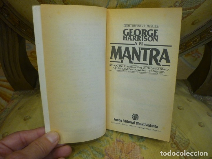 Libros de segunda mano: GEORGE HARRISON Y EL MANTRA. 1.983. - Foto 4