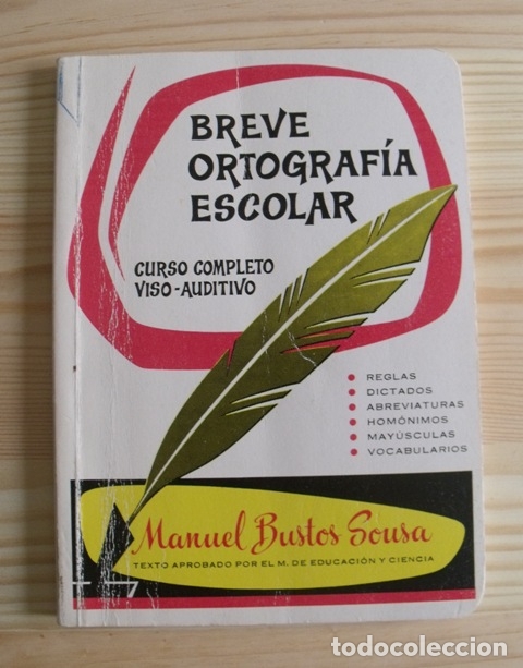 Libros de segunda mano: Libro Breve Ortograf&iacute;a Escolar - Manuel Bustos Sousa - Foto 1