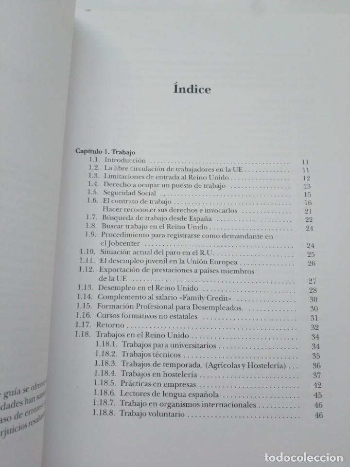 Libros de segunda mano: ESTUDIAR Y TRABAJAR EN GRAN BRETA&Ntilde;A.- JOAQUIN SELVA - Foto 2