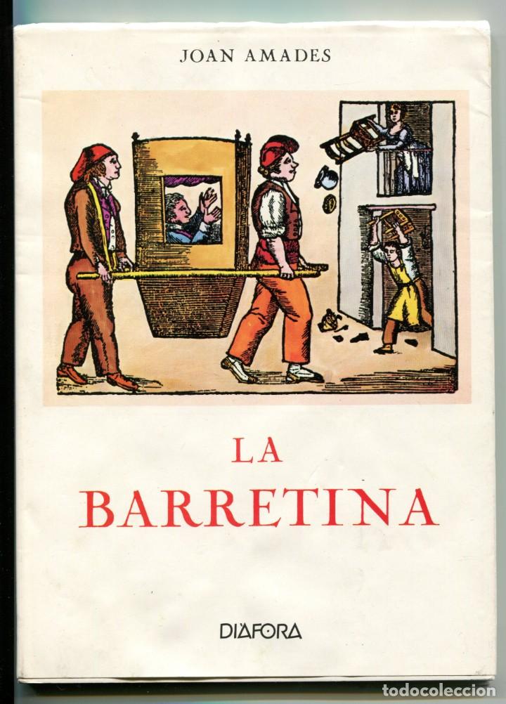 Libros de segunda mano: Joan Amades. La barretina.  ed. Di&agrave;fora 1982. - Foto 1