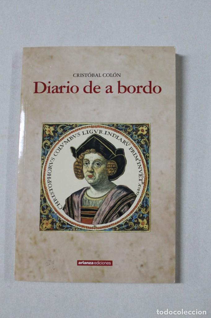 Libros de segunda mano: Diario de abordo    Cristobal Colon - Foto 1