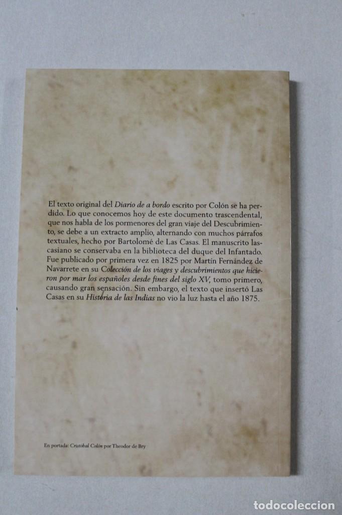 Libros de segunda mano: Diario de abordo    Cristobal Colon - Foto 2