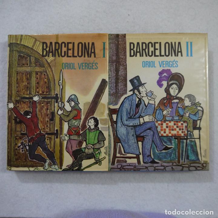 Libros de segunda mano: BARCELONA I Y II - ORIOL VERG&Eacute;S - EDITORIAL TABER - 1967 - Foto 1