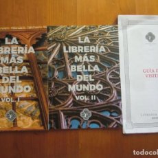 Libros de segunda mano: 2 LIBROS LIBRERÍA LELLO, LIBRERÍA MÁS BELLA DEL MUNDO VOL. I Y II (2018) + GUÍA VISITA. HARRY POTTER