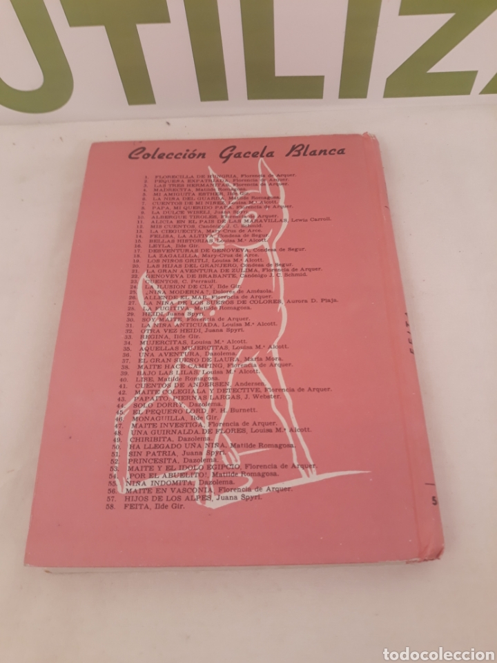 Libros de segunda mano: Ilde Gir. Feita (Una monada de ni&ntilde;a). 1962. - Foto 4