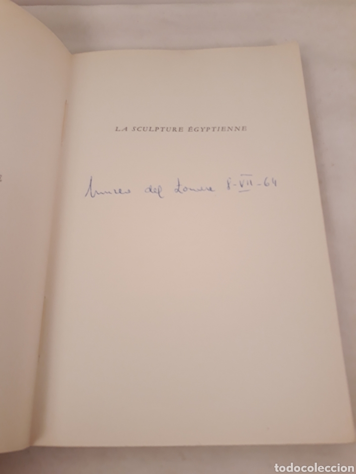 Libros de segunda mano: La Sculpture Egyptienne. Paris 1951. - Foto 3