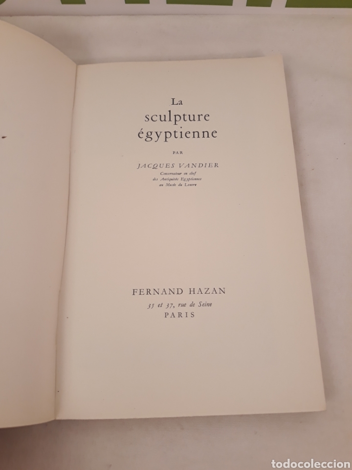 Libros de segunda mano: La Sculpture Egyptienne. Paris 1951. - Foto 4