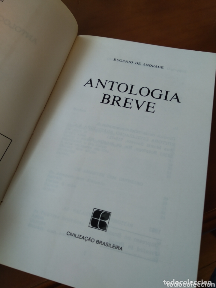 Libros de segunda mano: ANTOLOG&Iacute;A BREVE. EUG&Ecirc;NIO DE ANDRADE #4057 - Foto 3