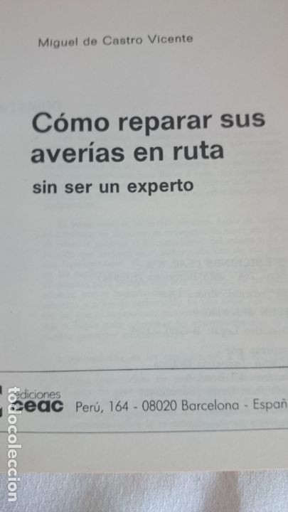 Libros de segunda mano: Libreto de mec&aacute;nica de 1986 - Foto 2
