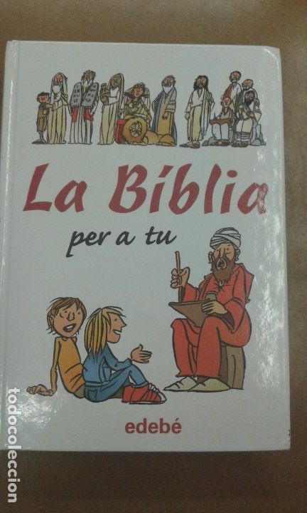 Libros de segunda mano: La biblia per a tu   edit. edebe - Foto 1