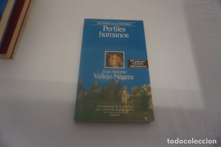 Libros de segunda mano: (4C) PERFILES HUMANOS / VALLEJO-NAGERA / PLANETA - Foto 1