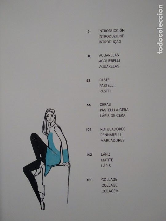 Libros de segunda mano: T&Eacute;CNICAS DE ILUSTRACI&Oacute;N DE MODA --- MAITE LAFUENTE - Foto 2