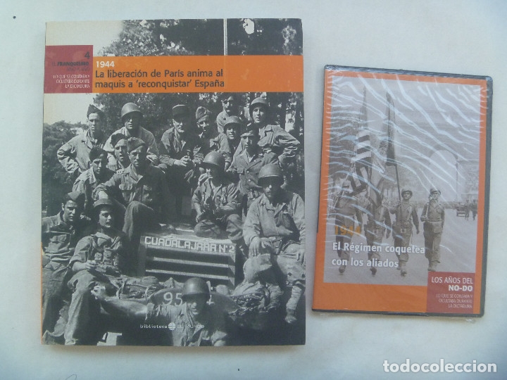 Second hand books: LOTE LOS A&Ntilde;OS DEL NO-DO : LIBRO Y DVD , N&ordm; 4: 1944 , EL REGIMEN COQUETEA CON LOS ALIADOS, EL MAQUIS