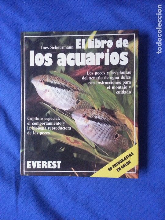 Libros de segunda mano: EL LIBRO DE LOS ACUARIOS - EVEREST - Foto 1