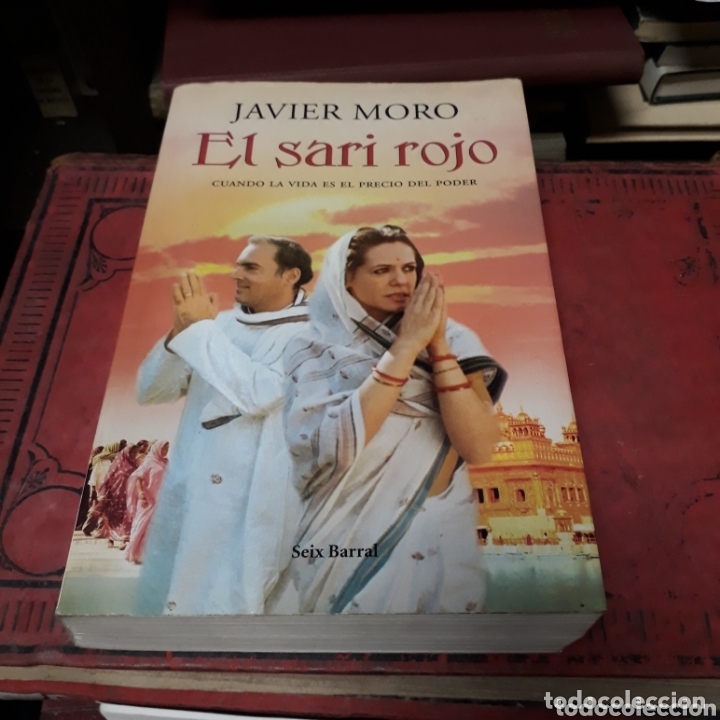 Libros de segunda mano: Javier Moro, El sari rojo,Seix Barral - Foto 1