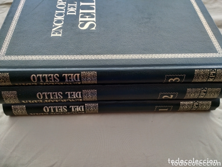 Libros de segunda mano: Enciclopedia del sello. Sarpe. 3 tomos. Completa - Foto 1