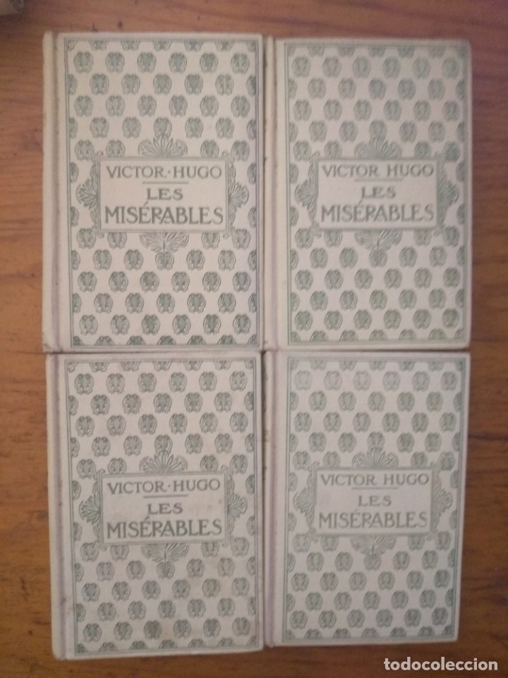 Libros de segunda mano: LES MIS&Eacute;RABLES. VICTOR HUGO. 4 TOMOS. NELSON EDITORES. PAR&Iacute;S - Foto 1