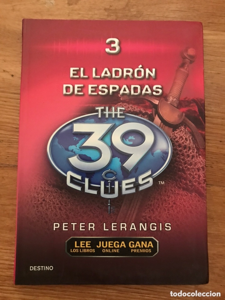 Libros de segunda mano: El ladr&oacute;n de espadas Peter lerangis - Foto 1