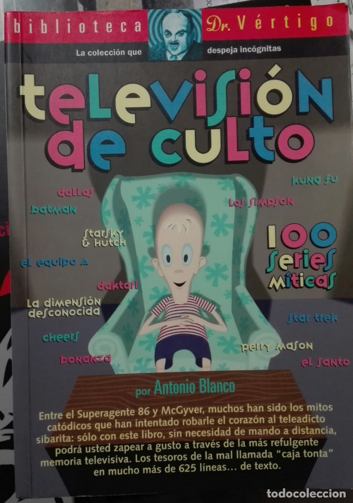 Libros de segunda mano: Antonio Blanco. Televisi&oacute;n de culto. 1996 - Foto 1