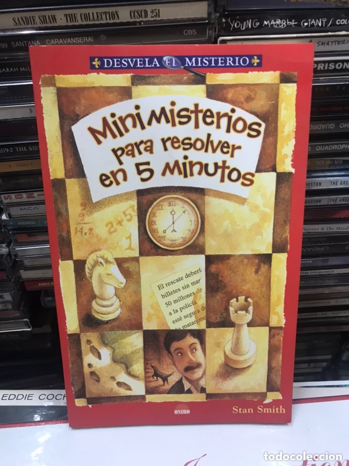 Libros de segunda mano: Mini misterios para resolver en 5 minutos Stan Smith - Foto 1
