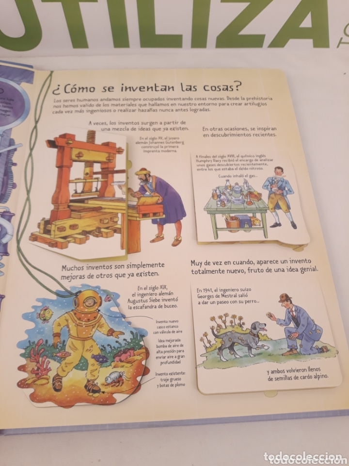 Libros de segunda mano: Conoce por dentro los inventos. Alex Frith. - Foto 2