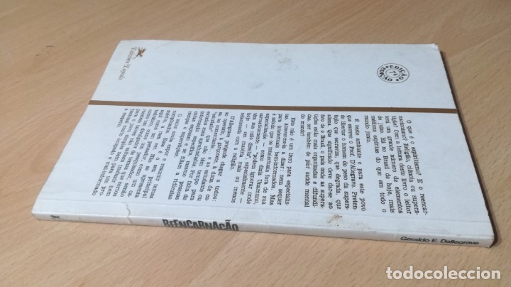 Libros de segunda mano: REENCARNA&Ccedil;&Atilde;O - GERALDO E DALLEGRAVE- EN PORTUGUES	 / 	TEXTO 38 - Foto 2