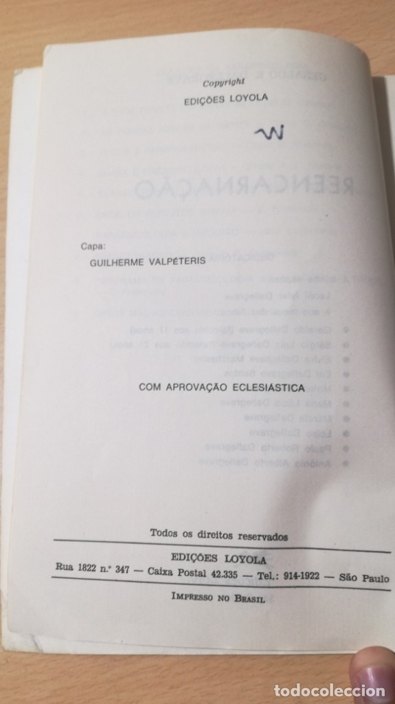 Libros de segunda mano: REENCARNA&Ccedil;&Atilde;O - GERALDO E DALLEGRAVE- EN PORTUGUES	 / 	TEXTO 38 - Foto 4