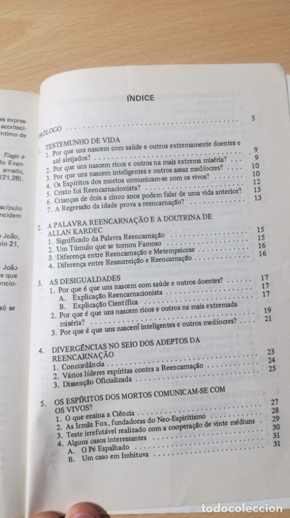 Libros de segunda mano: REENCARNA&Ccedil;&Atilde;O - GERALDO E DALLEGRAVE- EN PORTUGUES	 / 	TEXTO 38 - Foto 5