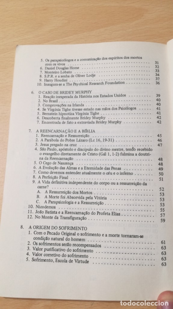 Libros de segunda mano: REENCARNA&Ccedil;&Atilde;O - GERALDO E DALLEGRAVE- EN PORTUGUES	 / 	TEXTO 38 - Foto 6