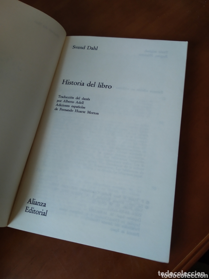 Libros de segunda mano: SVEND DAHL. HISTORIA DEL LIBRO. #2553 - Foto 2