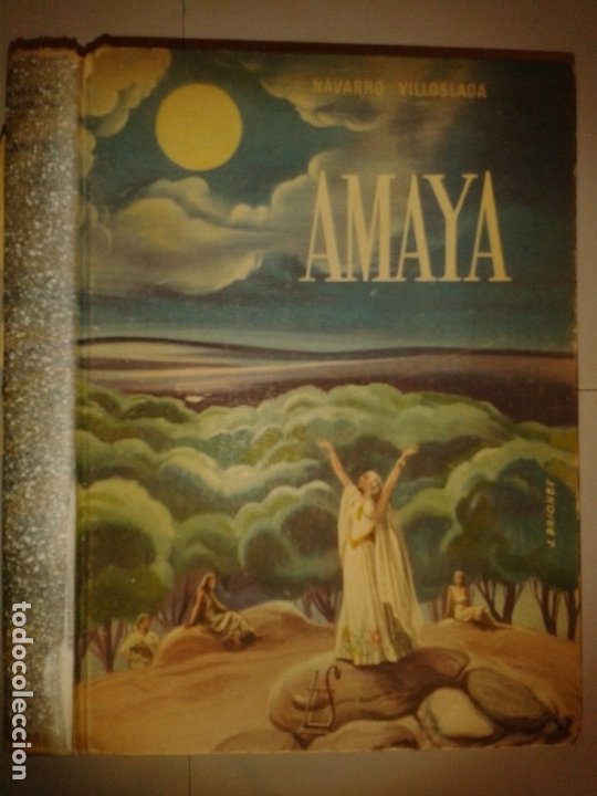 AMAYA Ó LOS VASCOS EN EL SIGLO VIII 1949 F. NAVARRO VILLOSLADA 6ª EDICIÓN APOSTOLADO DE LA PRENSA (Libros de Segunda Mano (posteriores a 1936) - Literatura - Otros)