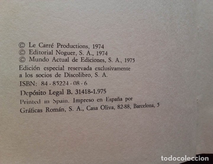 Libros de segunda mano: El topo, John Le Carr&eacute; - Foto 4