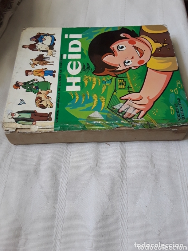 Libros de segunda mano: Heidi, versi&oacute;n completa. 218 PP. 1976 lomo ausente - Foto 3