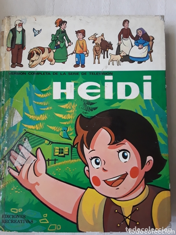 Libros de segunda mano: Heidi, versi&oacute;n completa. 218 PP. 1976 lomo ausente - Foto 1