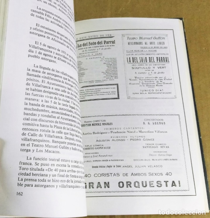 Libros de segunda mano: Luis Alonso Luengo, El teatro en Astorga, Madrid, 1986, - Foto 4