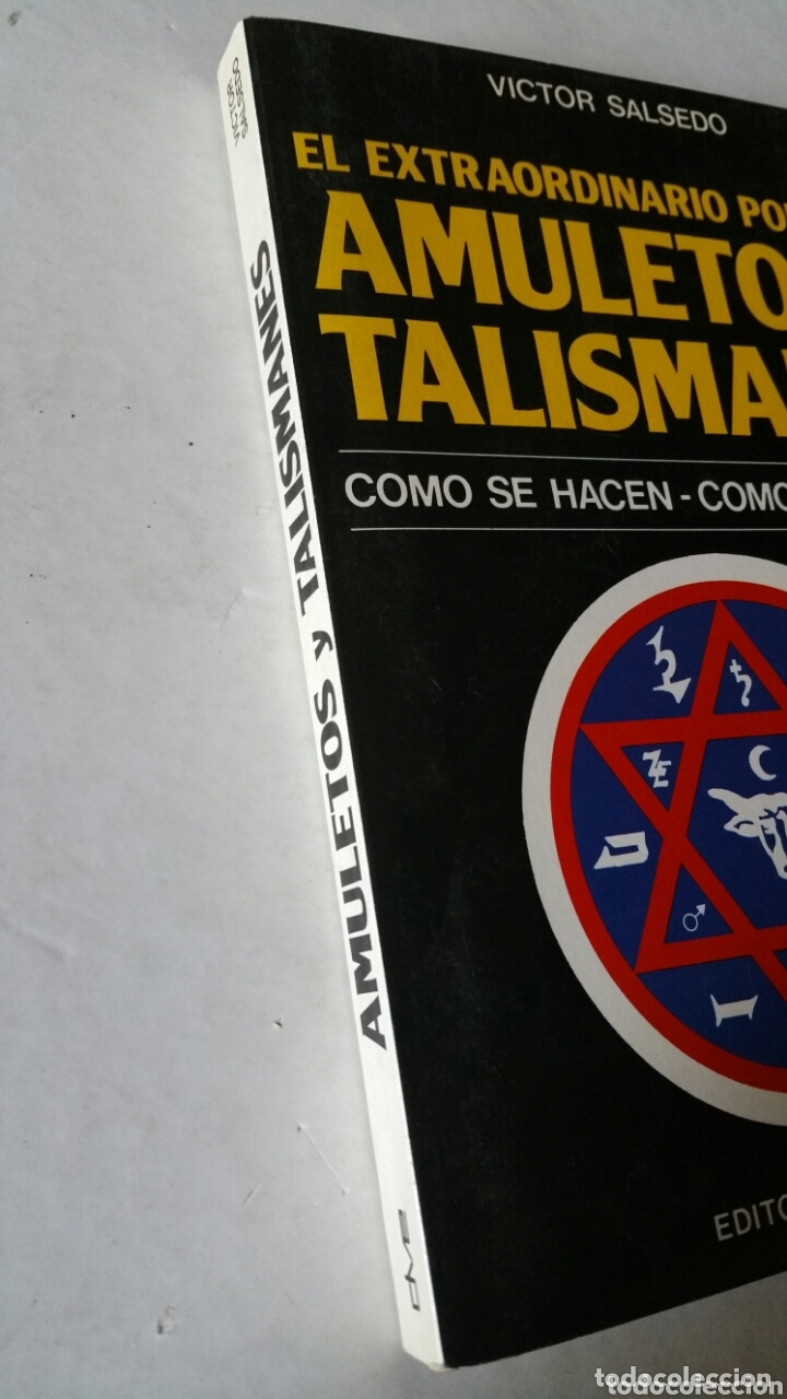 Libros de segunda mano: El extraordinario poder de amuletos y talismanes. V&iacute;ctor Salsedo,editorial de vecchi,1983. - Foto 2
