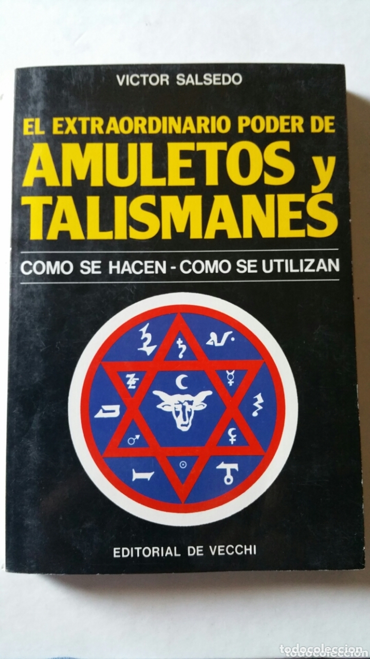Libros de segunda mano: El extraordinario poder de amuletos y talismanes. V&iacute;ctor Salsedo,editorial de vecchi,1983. - Foto 1