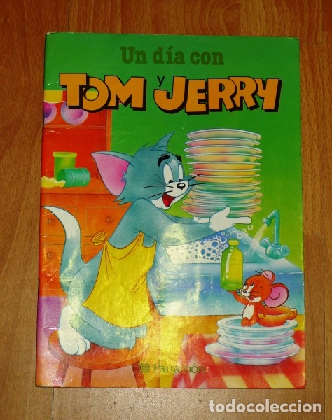 Libros de segunda mano: UN D&Iacute;A CON TOM Y JERRY - Foto 1