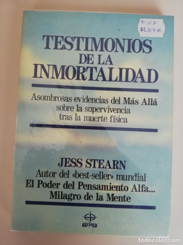 Libros de segunda mano: TESTIMONIOS DE LA INMORTALIDAD. JESS STEARN. EDAF - Foto 1